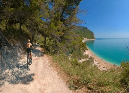 Piste ciclabili Monte Conero | Noleggio e-bike | Sentieri natura